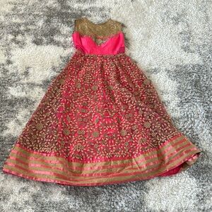 Indian Outfit - Pink & Gold